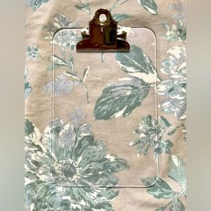 Clipboard Clear Lucite Small 6” x 9”